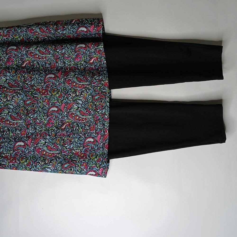 Athletic Skort Black Leggings